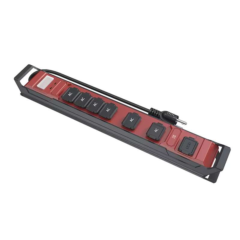 6 Outlet Strip Daya USB 3.4a Tahan Air 6 Outlet Strip Daya USB 3.4a Tahan Air